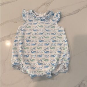 Proper Peony Whale Onesie